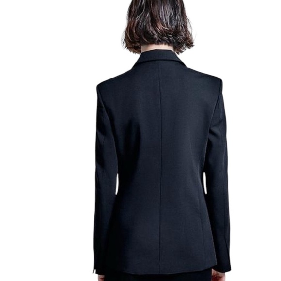 ZARA/ WOOL BLEND TUXEDO JACKET/Size :S - Picture 2 of 7